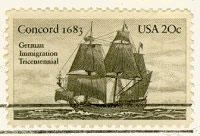 Commemorative Germantown Stamp